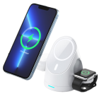 3 in 1 Magnetic Wireless Charging Station Dock 15W Fast charger 3 In 1 For iPhone