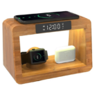 5 in 1 Bamboo Wooden Charging Dock